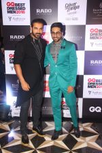 John Abraham, Ayushmann Khurrana at GQ Best Dressed Men 2016 in Mumbai on 2nd June 2016